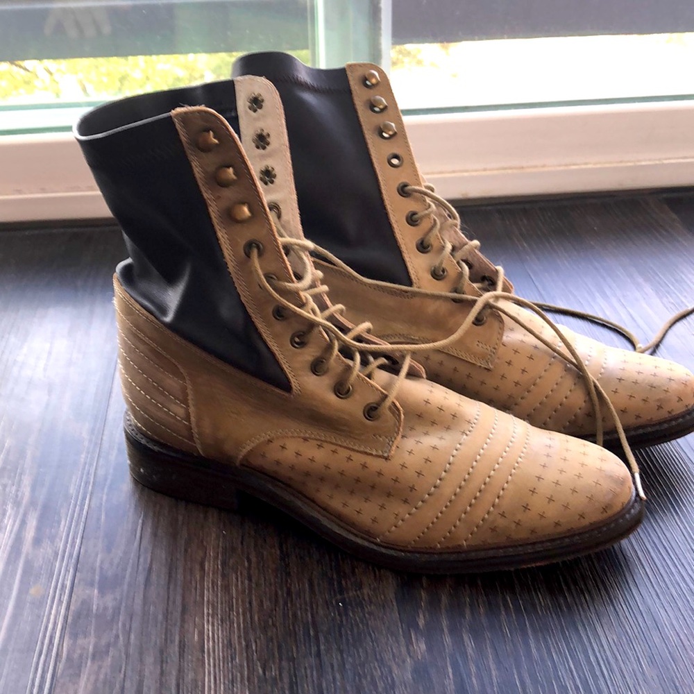 Free People Combat Boots